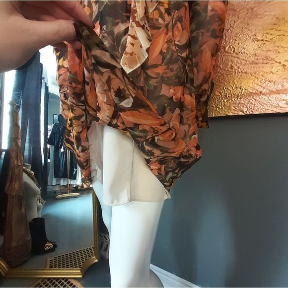 Aritzia Wilfred Bernadette Floral Mini Dress - Picture 11 of 13